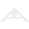 Ekena Millwork Pitch Cornelia Architectural Grade PVC Gable Pediment, 72"W x 36"H x 1"P (12/12) GPP072X036X100CRN - alternate 4